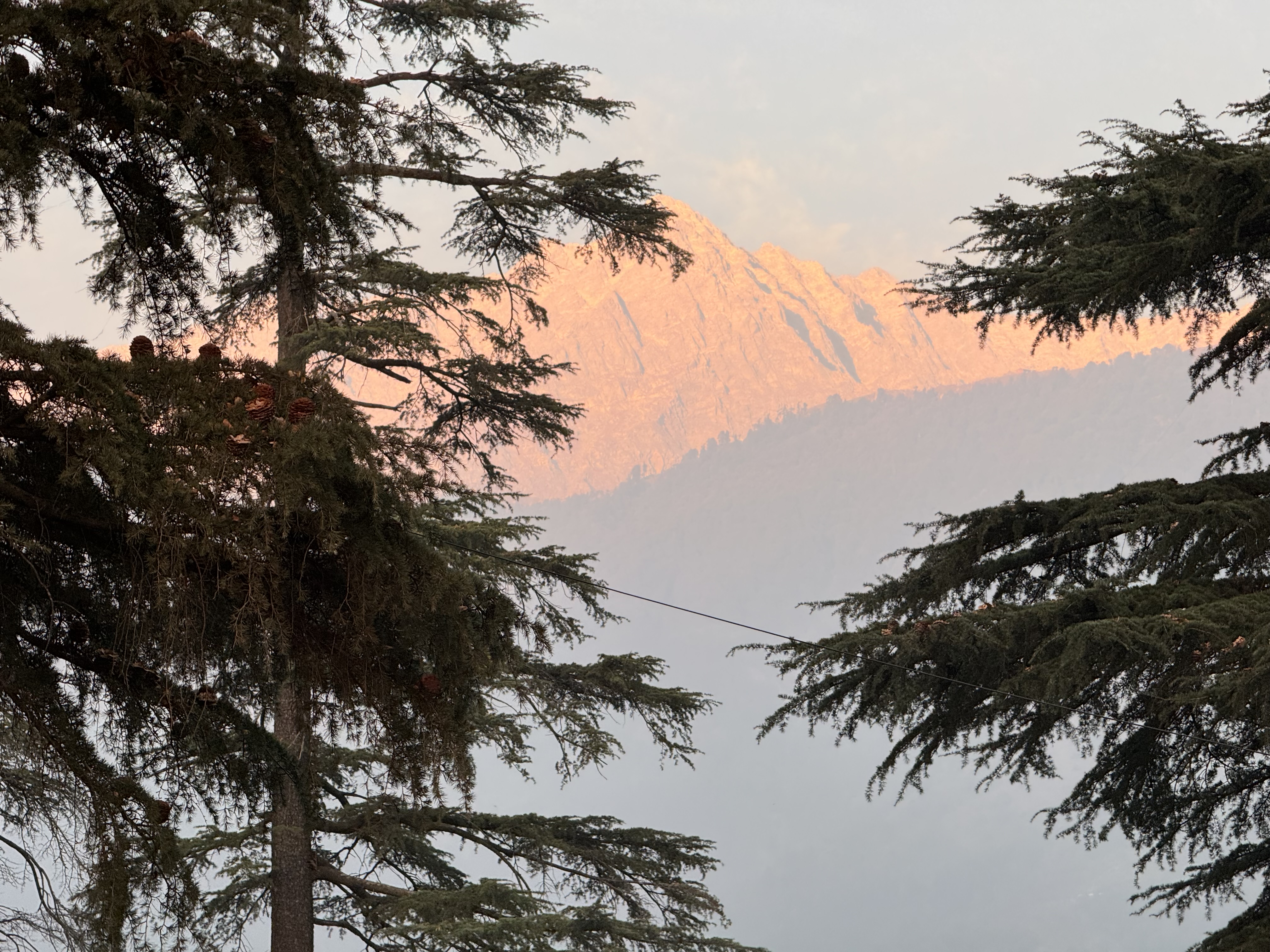 Sunset over Dhauladhar