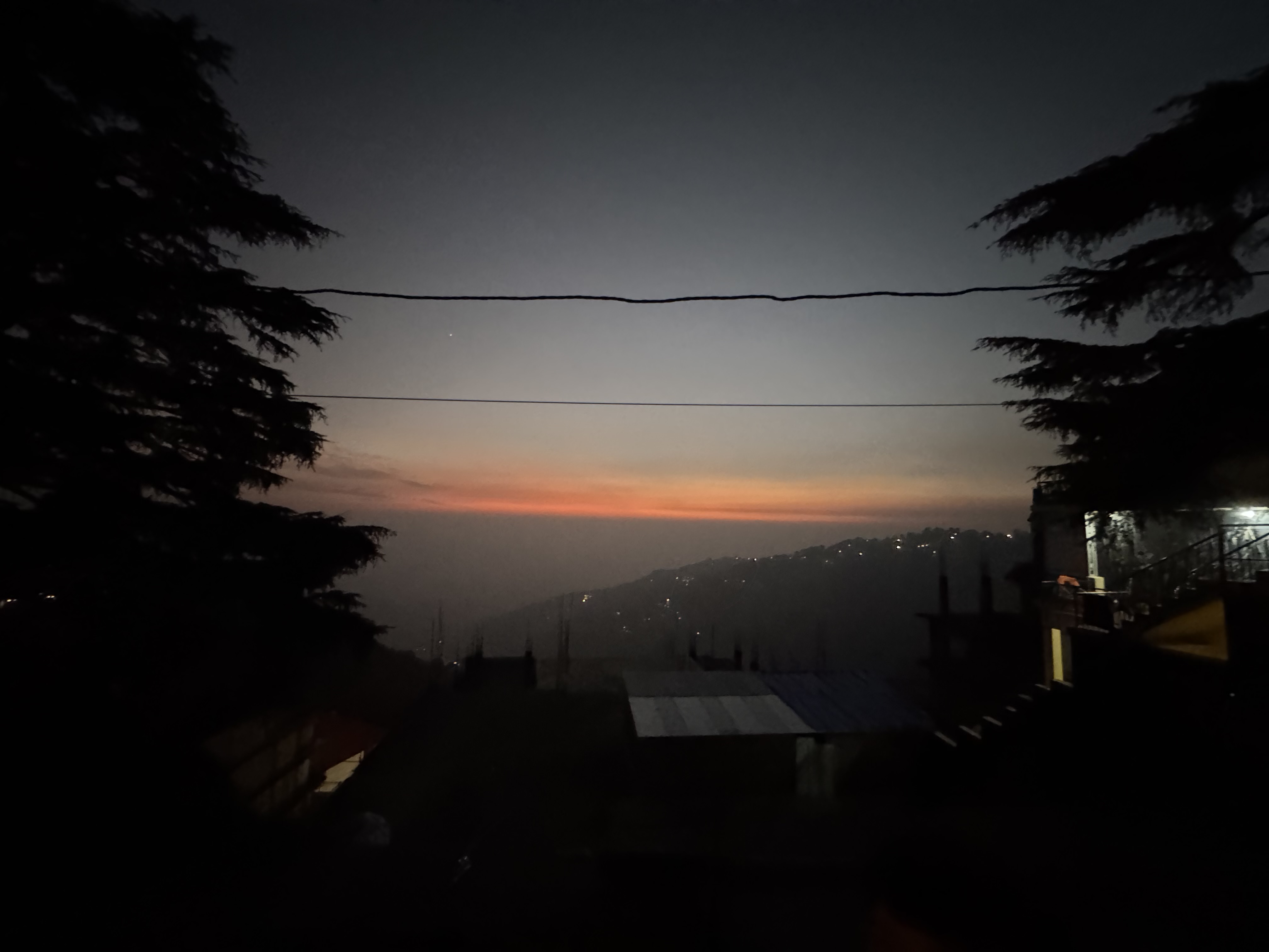 Evening Valley View